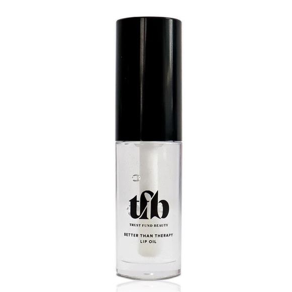 ⚫️ Trust Fund Beauty Better Than Therapy Lip Oil Full-Size New In Box - Picture 5 of 7